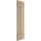 Ekena Millwork Rustic Two Board Spaced Board-n-Batten Rough Sawn Faux Wood Shutters, 11 1/2W x 24H, PR SHUBSS11X24RSPR - alternate 6